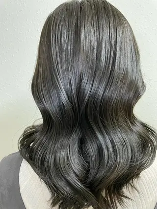 ミディアム カラー ✨髪質改善特化サロン ✨グシユキヤ✨のヘアスタイル