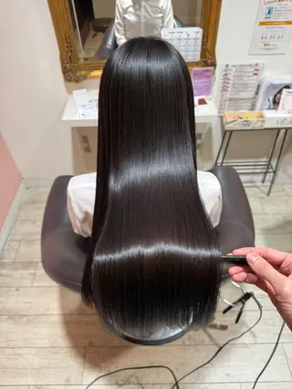 ロング カラー 髪質改善 /美髪矯正🫧ゆたかのヘアスタイル