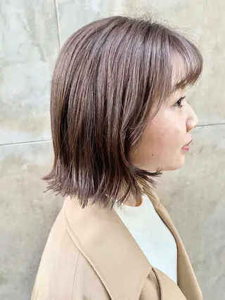 ショート カラー JIL BLAN所属・JIL BLAN NAOのヘアスタイル