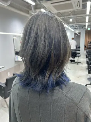 ミディアム カラー Gisel みらののヘアスタイル