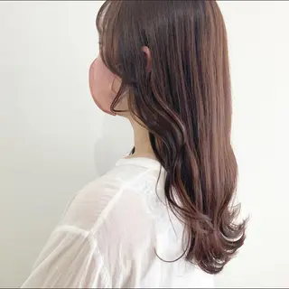 ミディアム カラー お洒落パーマ/ 艶カラー/michiのヘアスタイル