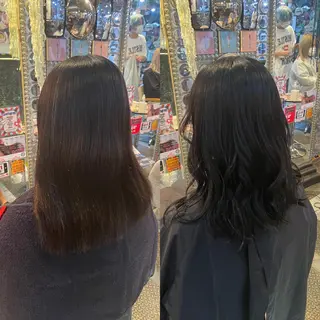 ミディアム カラー ヘアアレンジ haco+所属・🌈派手髪エクステ ブレイズ🌈ひろとのヘアスタイル