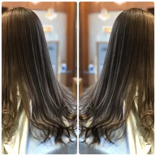 ロング カラー 小山内 龍一郎 店長のヘアスタイル