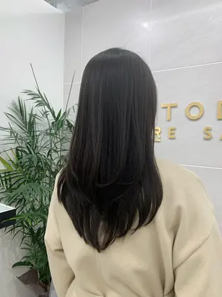 セミロング 本格ヘッドスパ🌿 ×ヘア　佐藤のヘアスタイル