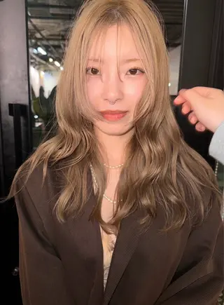 ロング 木村 陽菜のヘアスタイル