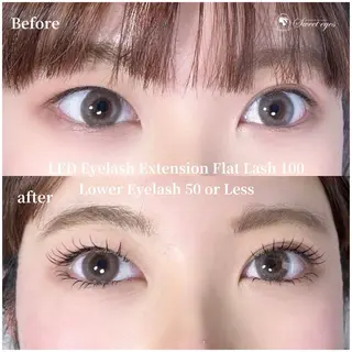 マツエク・マツパ Sweeteyes 金山店のマツエク・マツパデザイン