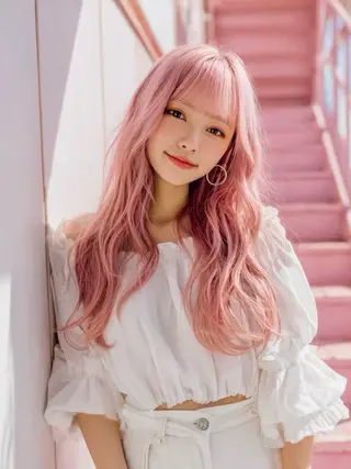 ロング カラー 池袋/カラー特化🎨 GLADGE🩵のヘアスタイル