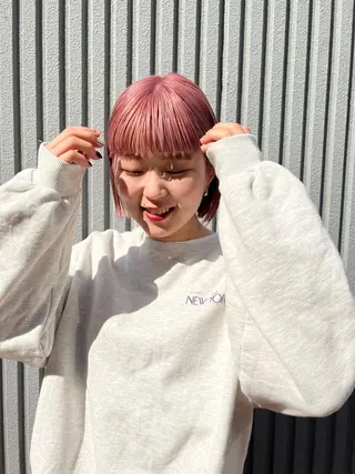 ショート カラー ボブ指名No.1/ ボブパーマ/ユキのヘアスタイル