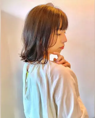 ミディアム カラー ufu所属・🫧KOWATA KASUMI🫧のヘアスタイル
