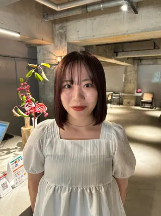 カラー 中村 衣里のヘアスタイル