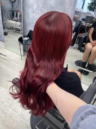 ロング カラー 宮城 ほのかのヘアスタイル