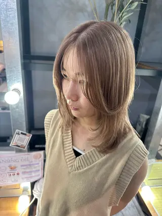 ミディアム 溜 一太のヘアスタイル