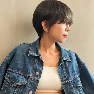 ショート 心斎橋カットモデル/ カノンのヘアスタイル