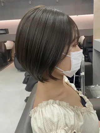 カラー 縮毛矯正/スパイラル パーマ/表参道のヘアスタイル