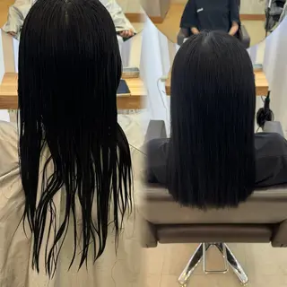 ロング Agu hair 粉河のヘアスタイル