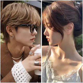 カラー 韓国ヘア 久後清斗/クゴサヤトのヘアスタイル
