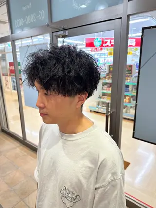 パーマ メンズ リピート率100% 丁寧な接客しますのヘアスタイル