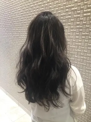 ロング カラー ヘアアレンジ ✨ハイクオリティ✨ 山本香也のヘアスタイル