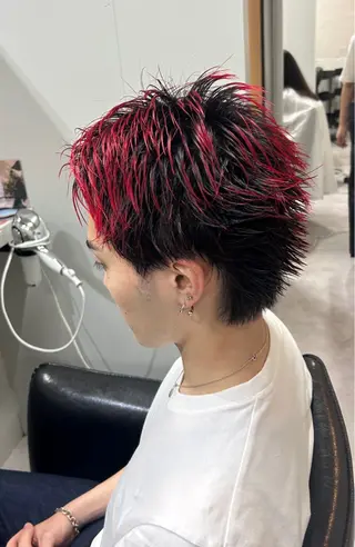 カラー tokute 片岡心🐥のヘアスタイル