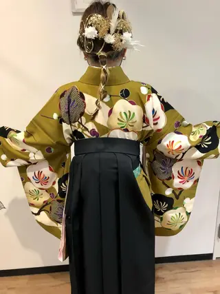 ロング ヘアアレンジ 青野 文香のヘアスタイル