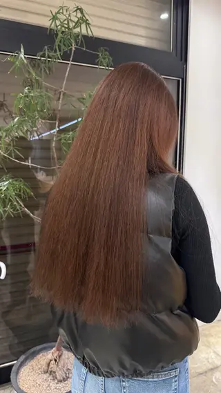 ロング カラー NAVY miyoshiのヘアスタイル