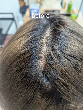 スパニスト 中川のヘアスタイル