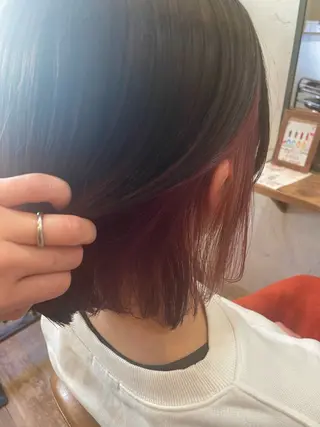カラー N-plants和泉府中店所属・彦野 真以のヘアスタイル