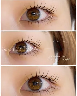 マツエク・マツパ EMMA plus．のマツエク・マツパデザイン