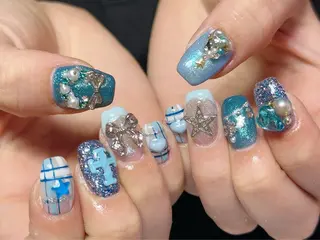 ネイル Nail Atelier IamI所属・アイアムアイ 大村磨衣のネイルデザイン