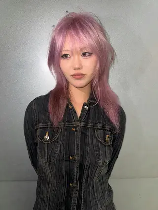 セミロング カラー 🎀ハイトーン🎀/ Chizukiのヘアスタイル