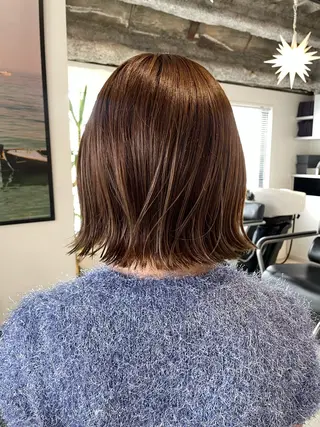 ミディアム groovy所属・学芸大学/bob/ Sakuraのヘアスタイル