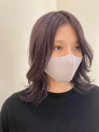 ミディアム 🍒顔周り/レイヤー /韓国風/アリサ🍒のヘアスタイル