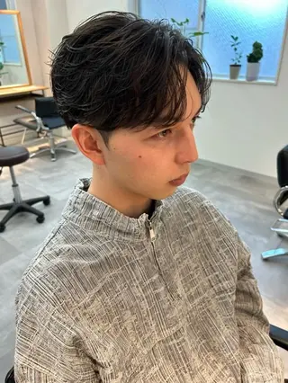 パーマ メンズ 男の理想を叶える🔥 メンズパーマ特化｜関のヘアスタイル