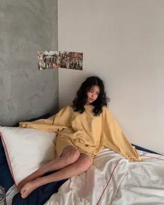 セミロング パーマ ゆるふわガーリーst yle🩰yuukaのヘアスタイル