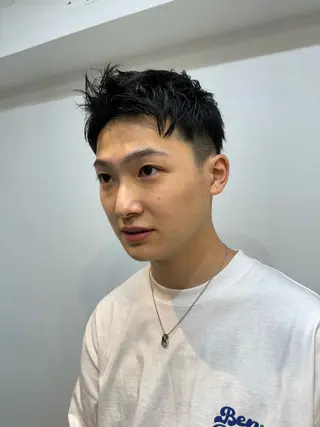 ショート メンズ je suis heureuse所属・ハイライトカラー 🌀ゆい❣️のヘアスタイル