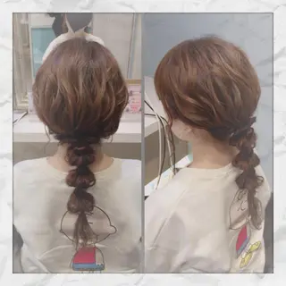 ヘアアレンジ ヘアセット/着付け 𓇼 松本 夏美𓇼のヘアスタイル