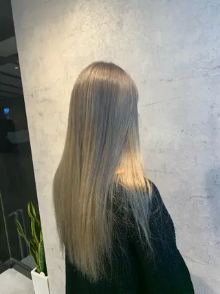 ロング カラー パーマ ヘアアレンジ メンズ マツエク・マツパ Sia中野新橋 『JUNYA』のヘアスタイル