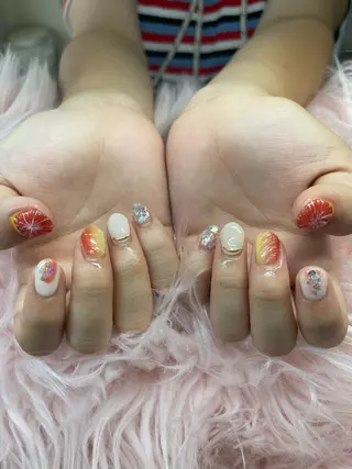 ネイル ネイルサロンキュアイスト所属・キュアイスト アコパラジェル調布のネイルデザイン