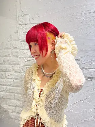 ショート カラー uros.所属・🩵aiko / モデル募集中️🩵のヘアスタイル