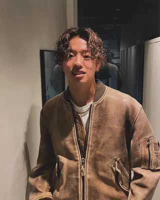 メンズ 内山 湧勝/ショート パーマ特化美容師のヘアスタイル