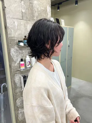 ミディアム パーマ 【BELLA】 KONI/阿倍野のヘアスタイル