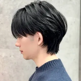 メンズ 新宿/韓国メンズ RIKUパーマのヘアスタイル