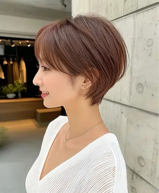 ショート nex the salon coall所属・🫧似合わせショート イシダ🫧のヘアスタイル