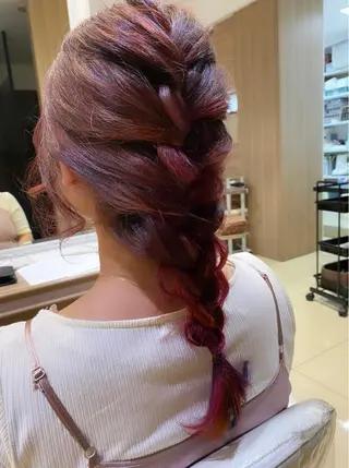 カラー 横浜/韓国風/ヘアメ /ユイナ🎀のヘアスタイル