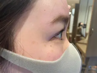 マツエク・マツパ シールエクステ/ ダブルカラー/茉央のヘアスタイル