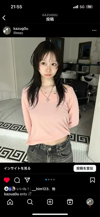 ミディアム 丹治 一輝ボブ/ショートのヘアスタイル