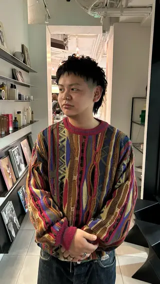 ショート カラー ダブルカラー/ 艶カラー／こうきのヘアスタイル