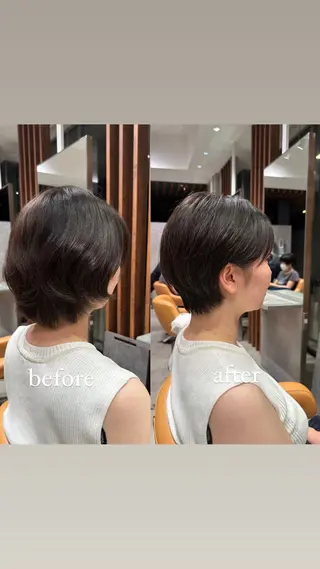 ショート 伊藤　龍之介 レイヤースタイル🟡のヘアスタイル