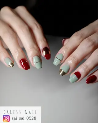 ネイル caress nail カレスネイル 代々木上原所属・カレスネイル さいのネイルデザイン