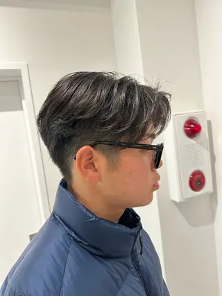 ショート パーマ メンズ 📖丸山飛鳥/ メンズミディアム📖のヘアスタイル